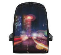 Fantastic City Light Mochila Delgada con Cremallera, Mochila de Viaje para niños