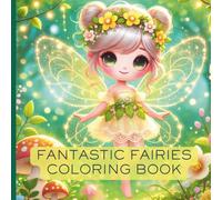Fantastic Fairies Coloring Book: Activity Book For Kids, Teens, and Adults With Adorable Fairies on All Sorts of Cute Adventures