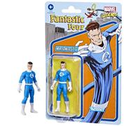Marvel Hasbro Legends Series - Figura de Mr. Fantastic de 9.5 cm - Colección Retro 375