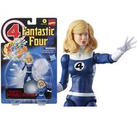 Marvel Classic - Figura de acción de 15 cm de Mujer Invisible de Marvel de los 4 Fantásticos de Hasbro Marvel Legends Series Retro, Incluye 3 Accesorios
