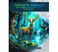 FANTASTIC HARMONY: Zen Coloring in the Heart of the Secret Forest (Les Éditions du Récif Magique)