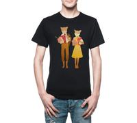 Fantastic Mr Fox - Camiseta para hombre, color negro