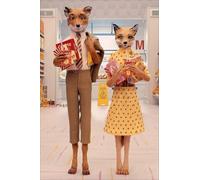 Fantastic Mr. Fox Notebook: Mr Fox Wide Ruled, 6x9, 100 Pages | Best gift for kids, girls, boys and adults | Perfect present for Fantastic Mr. Fox fans (Composition Notebooks)