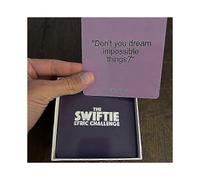 Fantastic The Ultimate Delight for All Swifties the Lyric Challenge Card Game