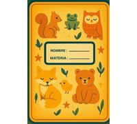 Fantastic Woodland Animals Notebook - 120 Pages to Write with Magic and Charm