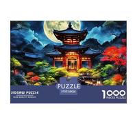 Fantástica Arquitectura 1000 Puzzle Adulto Rompecabezas Divertidos De Animales para Hombres Y Mujeres Hermosas casasjuego Educativo, Desafío para Adultos Y Niños Mayores38x26cm/1000pcs