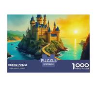 Fantástica Arquitectura Puzzle 1000 Piezas Rompecabezas DIY, Pasatiempo Creativo, Regalo, Diversión Hermosas Casas Rompecabezas para Adultos, Juego Educativo, Desafío Clásicos38x26cm/1000pcs