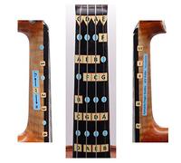 Fantástica guía de dedos para violines adultos principiantes, instrumentos musicales de cuerda, calcomanías de diapasón y diapasón para aprender todas las notas, tocar o violín (1/2)