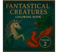 Fantastical Creatures Coloring Book: 40 Stunning Fantasy Creatures and Magical Worlds to Color and Inspire Your Imagination (Wild & Fantastic Creatures Series)