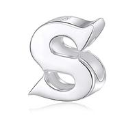 Fantasticharm fits Pandora Bracelet Breloque en forme de lettre de A à Z en argent sterling 925 compatible avec un bracelet Pandora