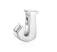 Fantasticharm fits Pandora Bracelet Breloque en forme de lettre de A à Z en argent sterling 925 compatible avec un bracelet Pandora