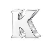 Fantasticharm fits Pandora Bracelet Breloque en forme de lettre de A à Z en argent sterling 925 compatible avec un bracelet Pandora