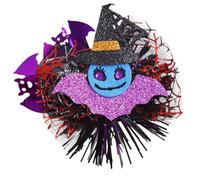 Fantásticos clips para el pelo, pinzas para el pelo divertidas, lindas pinzas de gasa animales brillantes | Clip para pico de terror navideño tocado de Halloween, clip para pico de a