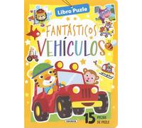 Fantásticos vehículos (Libro puzle de 15 piezas)