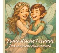 Fantastische Freunde Das magische Ausmalbuch: Fantastisches Ausmalbuch - Feen, Elfen, Kobolde und andere magische Fabelwesen (Fantastische Fabelwelt)