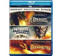 Fantasy Adventure - Paquete de 3 (Dragon Crusaders/Merlin & the War on the DRAGONS BLU-RAY