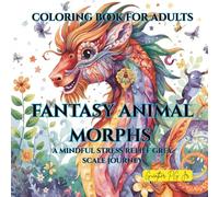 Fantasy Animal Morphs: A Mindful Stress Relief Grey Scale Journey