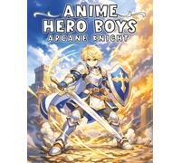 Fantasy Anime Hero Boys: Knight Coloring Book: Brave and Noble Anime-Style Arcane Knight Heroes in a Fantasy World, Detailed Coloring Pages for Adults and Teens (Fantasy Anime Heroes Collection)