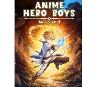 Fantasy Anime Hero Boys: Wizard Coloring Book: Mystical and Powerful Anime-Style Wizard Heroes in a Fantasy World for Adults and Teens (Fantasy Anime Heroes Collection)
