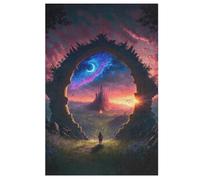 Fantasy Art Puzzle para niños, 1000 unidades, rompecabezas de madera, kit de bricolaje, relajación, juegos para adolescentes y adultos, regalos 78 x 53 cm