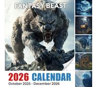 Fantasy Beast Calendar 2026: Legendary beings from myth and lore inspiring wonder monthly