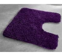 Fantasy Berenjena Alfombra de Wc Con Corte 55x55cm Altura Del Pelo : 40mm /