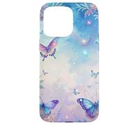 Fantasy Butterfly Garden Celestial Sky Floral Magic Look Carcasa para iPhone 15 Pro MAX