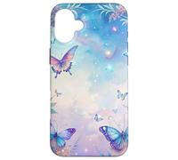 Fantasy Butterfly Garden Celestial Sky Floral Magic Look Carcasa para iPhone 16 Plus