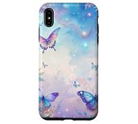 Fantasy Butterfly Garden Celestial Sky Floral Magic Look Carcasa para iPhone XS MAX
