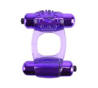 Fantasy C-Ringz Super Anillo Doble Vibración Púrpura - 200 gr
