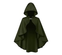 Fantasy Cape Girls - Long Hooded Carnival Cloak with Elegant Flowing Design, Comfortable Festival Costume for School Play Stage Performance Halloween Cosplay Dress Up Events