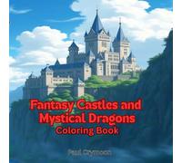 Fantasy Castles and Mystical Dragons: Coloring Book