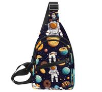 Fantasy Chocolate Cookie Candy (1) Bolso bandolera para mujeres y hombres, bolso cruzado de hombro, mochila riñonera, bolsa de viaje, Multicolor 03, 11.8x7x1.5in/30x18x4cm