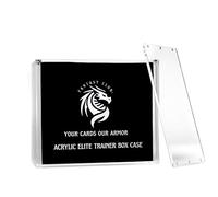 FANTASY CLUB | Caja Acrílica para Elite Trainer Box - Acrílico Ultra Grueso de 8 mm + 5 mm con imanes Fuertes y protección UV del 99+ % | Eleva tu colección sellada y conserva Tus ETB impecables