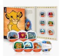 FANTASY CLUB Momentos Rey León Set de 6 Monedas Coleccionables de El Rey León de Disney - Edición Limitada con Momentos Icónicos en Color Full HD