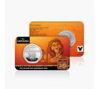 FANTASY CLUB Moneda 30º Aniversario de El Rey León Coleccionable de 29.5 mm - Edición 2024 un Homenaje a un Clásico de Disney