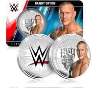 FANTASY CLUB Randy Orton WWE 32 mm Moneda Coleccionable Oficial - Homenaje al Asesino de Leyendas y Múltiple Campeón - Edición Limitada para Fans y Coleccionistas