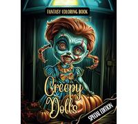 Fantasy Coloring Book Creepy Dolls Special Edition: Halloween Coloring Pages of Spooky Dolls and Puppets | For Adults and Teens (The Enchanting World of Halloween Coloring Books)
