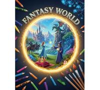Fantasy Coloring Book for Kids: Magical Adventures and Creatures for Ages 3-8