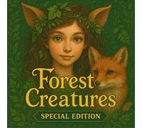 Fantasy Coloring Book Forest Creatures Special Edition: Black Line and Grayscale Images of Forest Wildlife and Whimsical Creatures (The enchanting world of faires and the magical forest)