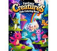 Fantasy Creatures Kids Coloring Book: Includes 38 Magical Pages with Enchanted Worlds, Mythical Beings, and Whimsical Adventures - Perfect for Young ... Moss - A Colorful World for Curious Minds)