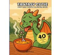 Fantasy Cutie: Coloring Book for Adults and Teens Featuring Cutie Fantasy Creatures in Cozy Moments for Relaxation (COZY AND CONFIE COLORING BOOK)