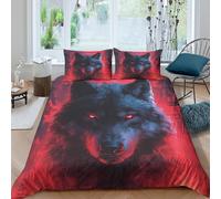 Fantasy Dark Art Funda Edredon Juego de Ropa de Cama de 3 Piezas Impresión 3D Cierre de fantasía Dark Arte Funda de Edredón Funda de Almohada a Juego Suave Lavables for Adolescentes （140x200cm）