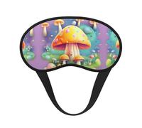 Fantasy Dream - Antifaz para dormir con borde negro satinado para una comodidad óptima y bloqueo de la luz