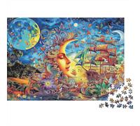 Fantasy Dream Landscape Colourful Cosmic Fire Dragon 1000 Pieces Adult Jigsaws For Adults & Kids Fun Rainy Day Activity 70x50cm/1000pcs