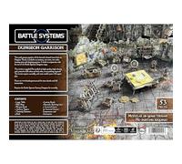 Fantasy Dungeon Terrain Garrison - Battle Systems Terrain Immersive Scenery para D&D DND Maladum Pathfinder RPGs a todo color, cartulina resistente impresa en ambos lados