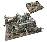 Fantasy Dungeon Terrain - Kit de núcleo de Campo de Batalla para D&D DND Maladum Pathfinder RPG a Todo Color, cartón Resistente, impresión en Ambos Lados