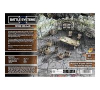 Fantasy Dungeon Terrain Wine Cellar - Battle Systems Terrain - Paisaje inmersivo para D&D DND Maladum Pathfinder RPG a todo color cartulina resistente impresa en ambos lados