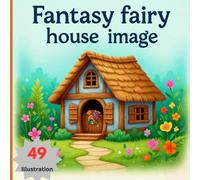 Fantasy Fairy House Coloring Book For Kids and Adult: Relaxing Coloring Book | Bold & Easy | A Creative Vivid Colored Outlines for Relaxation & Stress Relief | # 68 (Various Coloring Book Series)