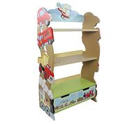 Fantasy Fields Estantería de Madera Transportation niños W-10040A